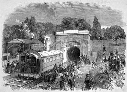Crystal Palace Pneumatic Railway (1864)